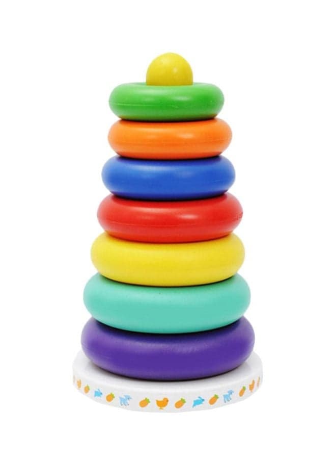 Rainbow Ring Stacking Toy 15x29x15cm
