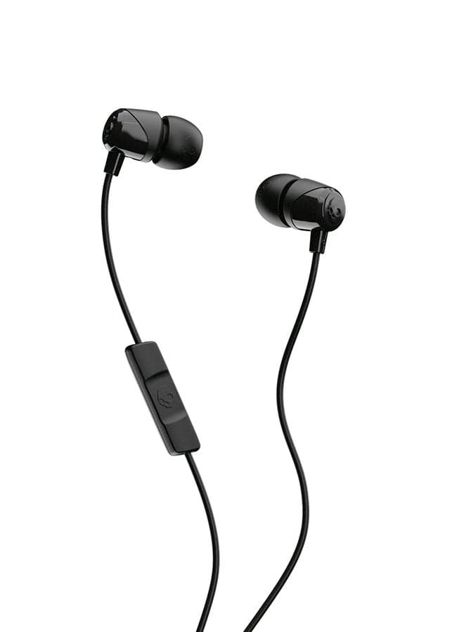 Jib In-Ear Noise-Isolating Earbuds With Microphone and Remote For Hands-Free Calls Black