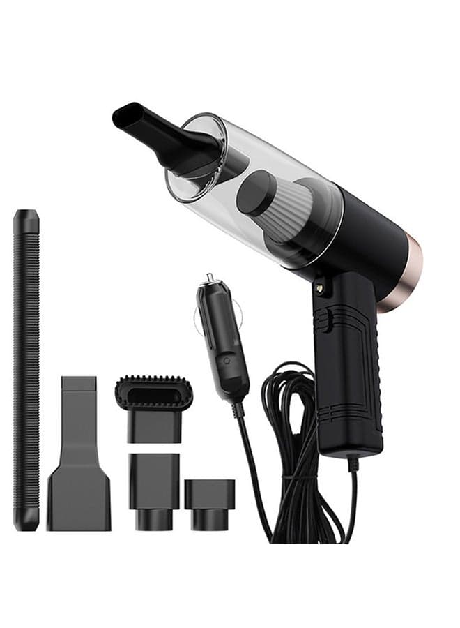 Car Vacuum Cleaner, Portable Vacuum Cleaner for Car, 120W High Power Suction Vacuum, 4500（mbar）Wet Dry Handheld Vacuum Cleaner，Built-in Aromatherapy 12V Car & Auto Accessories, with 5 Meters Cable