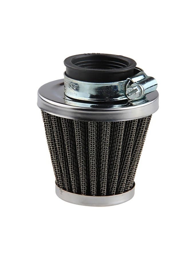 Motorcycle Accessories Oval Metallic Clamp-on Refit Intake Funnel Air Filter
