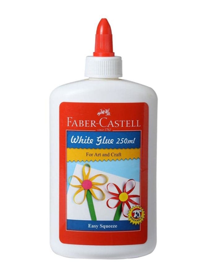 Adhesive Glue White/Red