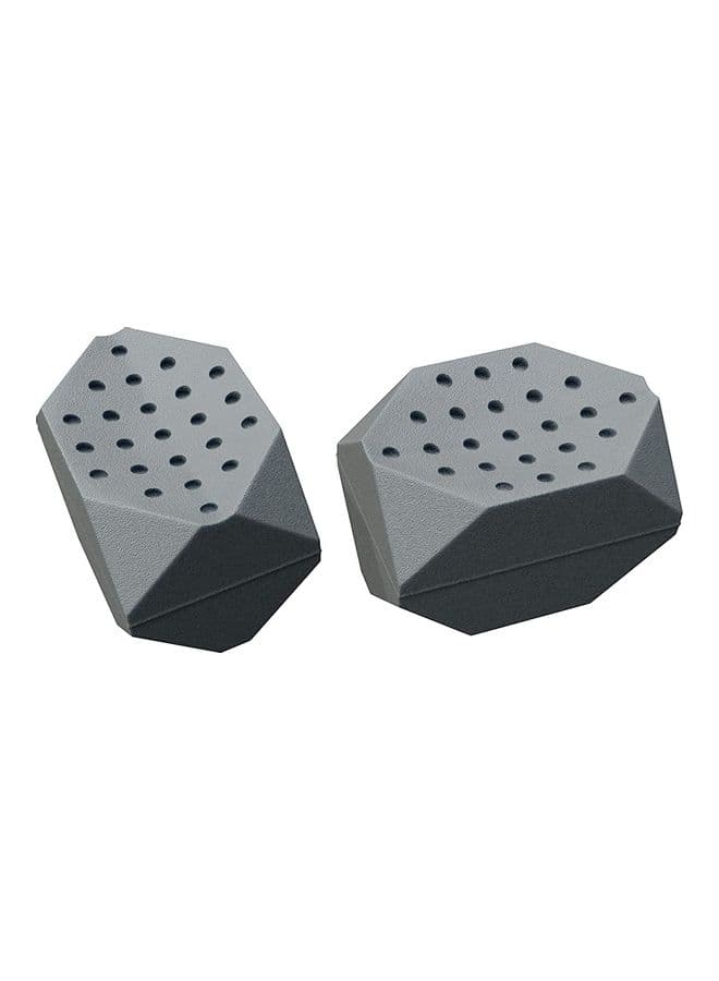 2-Piece Double Chin Reducer Jaw Exercise Ball 4cm