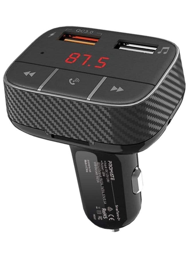 Car Wireless FM Modulator With Quick Charge 3.0 Port