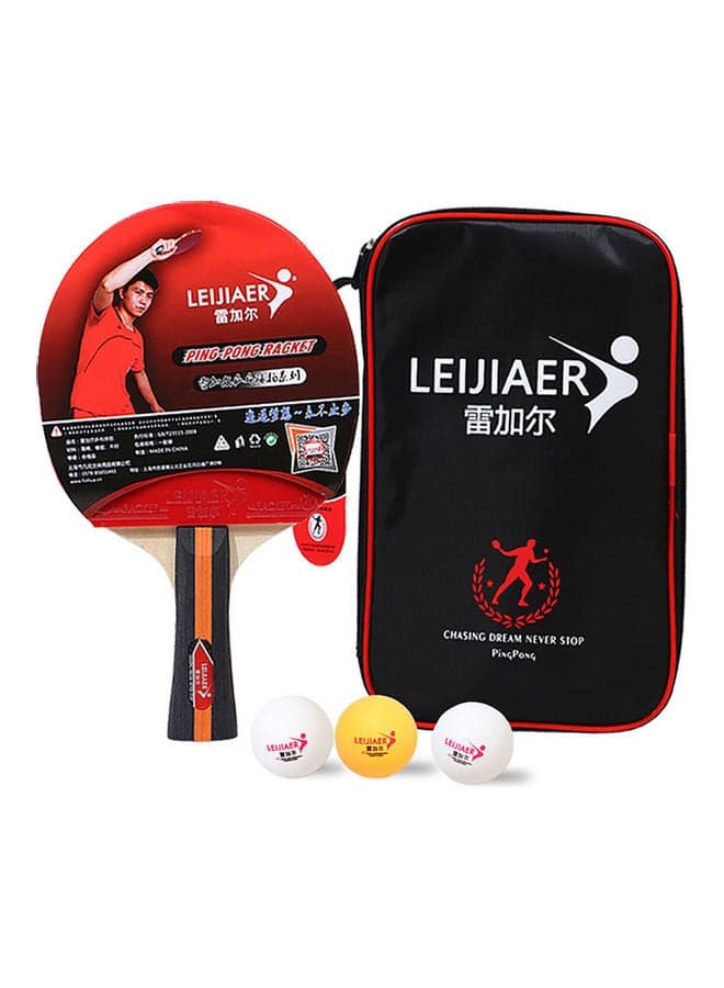 5-Piece Table Tennis Racket And Ball Kit