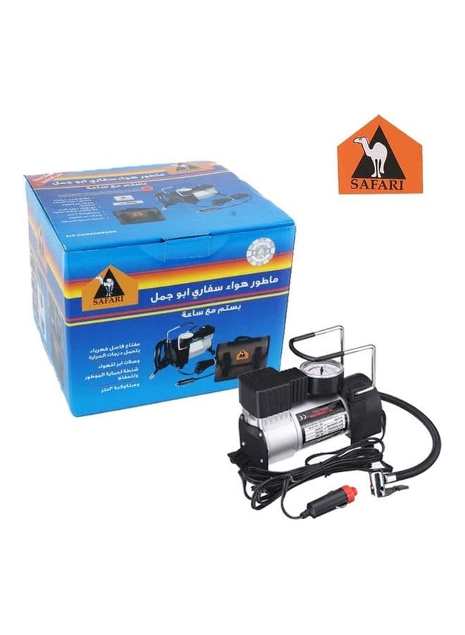 Car Air Compressor Portable Metal Single Cylinder Auto Inflator Pump