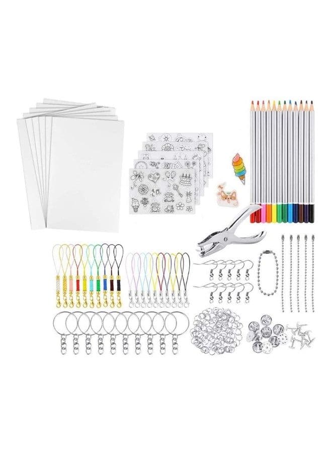Heat Shrink Plastic Sheet Kit Creative Set