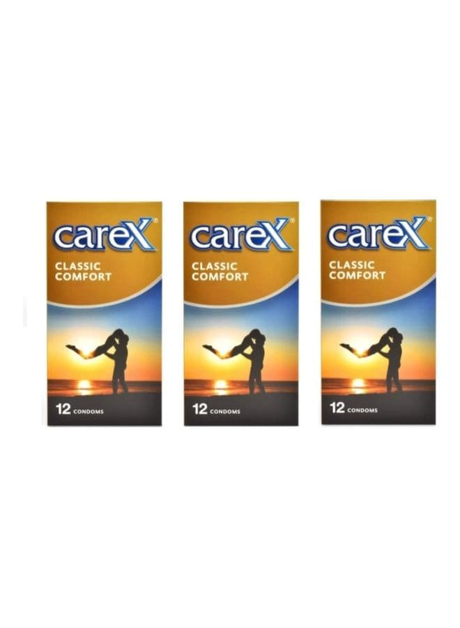 Pack Of 3 Classic Comfort Condoms