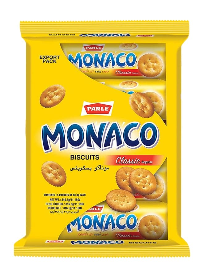 Monaco Biscuit 63.3grams Pack of 5