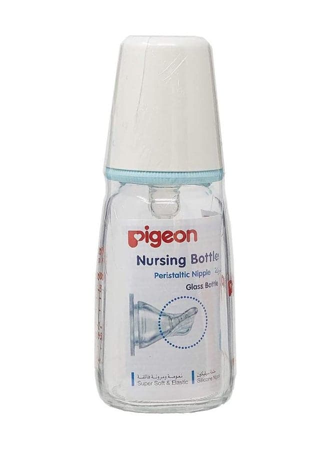 Pigeon Glass Feeding Bottle 120ml - Assorted