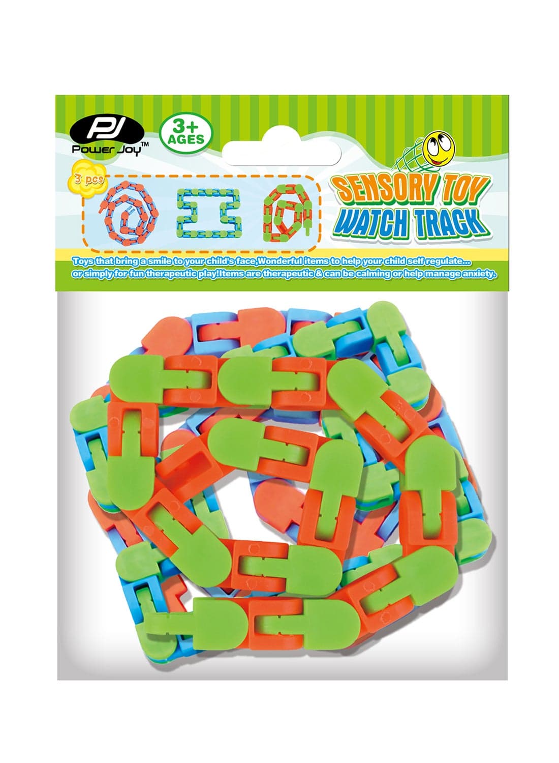 Sensory Toy Wacky Track 28Cm 3 Pieces 29cm