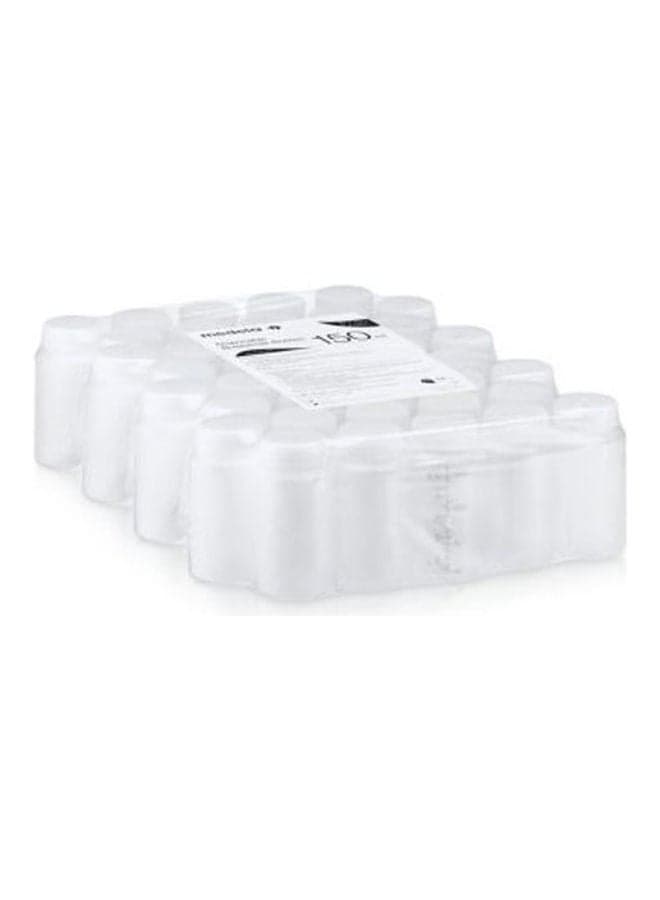 Pack Of 40 Safe , Bpa - Free, Compact And Convenient Disposable Breastmilk Bottles With Lids, 40 X 150 Ml