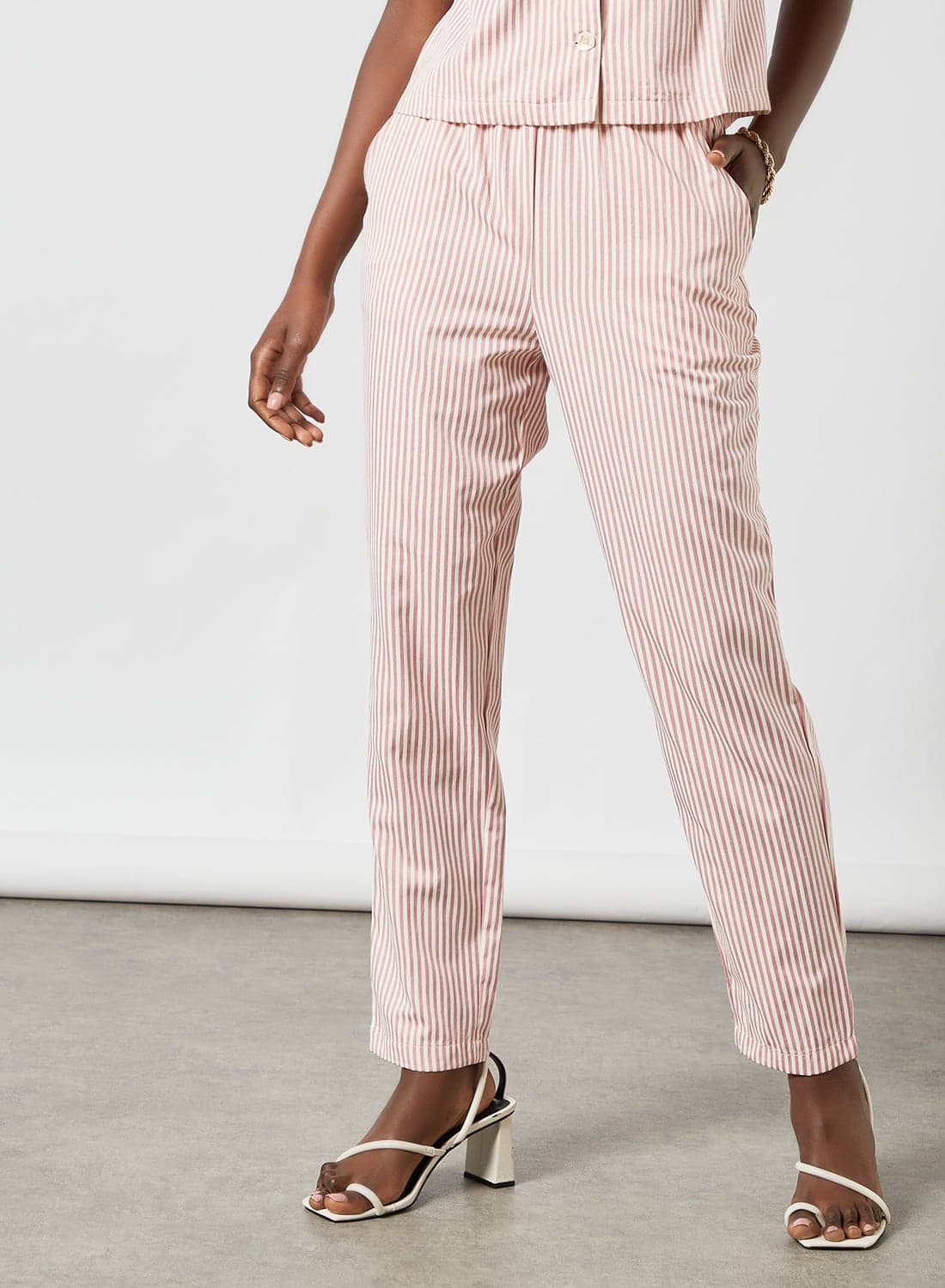 Striped Pants Pink
