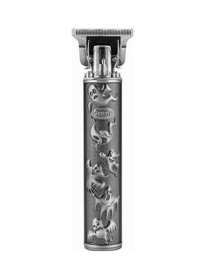 Professional Rechargeable Hair Trimmer Set Grey/Silver
