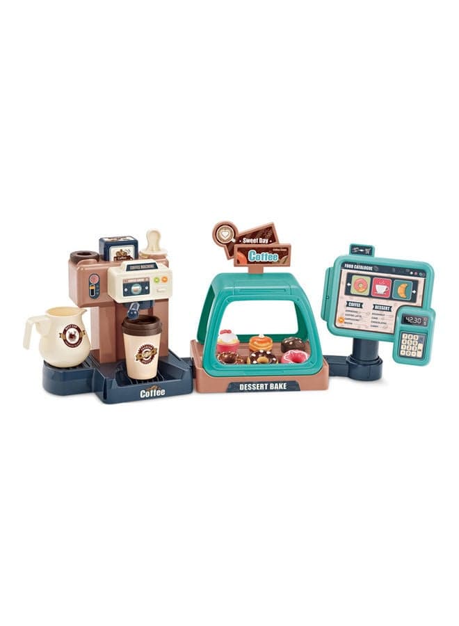41-Piece Coffee Machine Toy Set