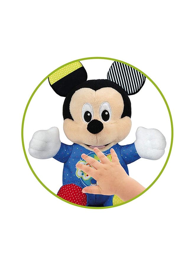 Baby Mickey Interactive Plush, Multi-Colour, 17206, One Size