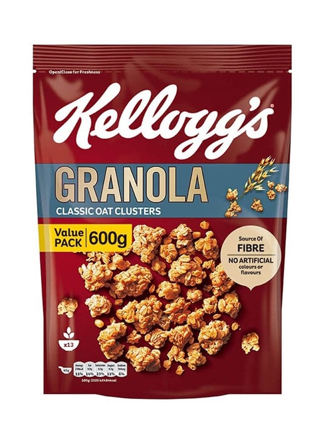 Granola Classic Oat Clusters 600grams