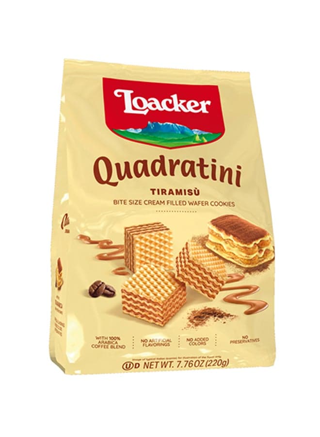 Tiramisu Wafer Cookies 220grams