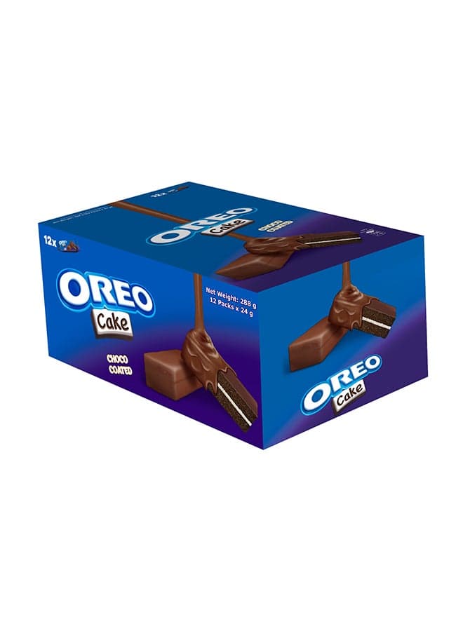 Choco Coated Cake 24grams Pack of 12