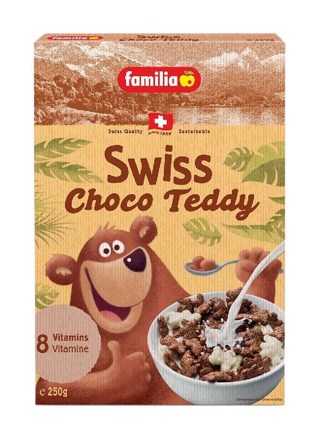 Swiss Choco Teddy Cereals 250grams