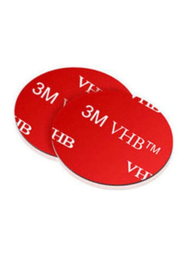 20-Piece Round Double Sided Tape Multicolour