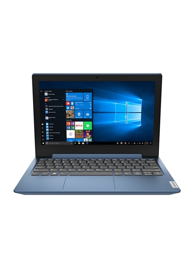 (Upgraded Version) IdeaPad 1 11IGL05 Laptop With 11.6-Inch Display, Celeron N4020 Processor/4GB RAM/128GB SSD/Windows 10 Home/Intel UHD Graphics 600 English/Arabic Ice Blue English/Arabic Ice Blue