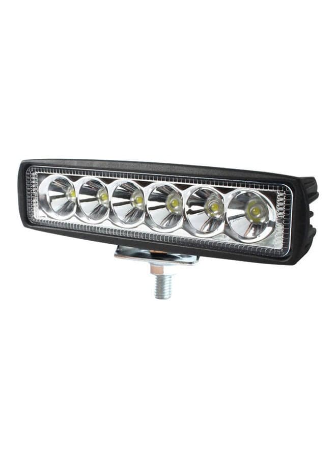 6 LED 18W Off Road Driving Fog Light with Spot Flood Beam