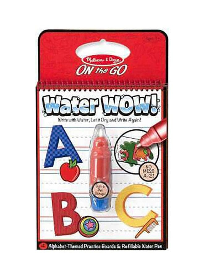 Water Wow Alphapet
