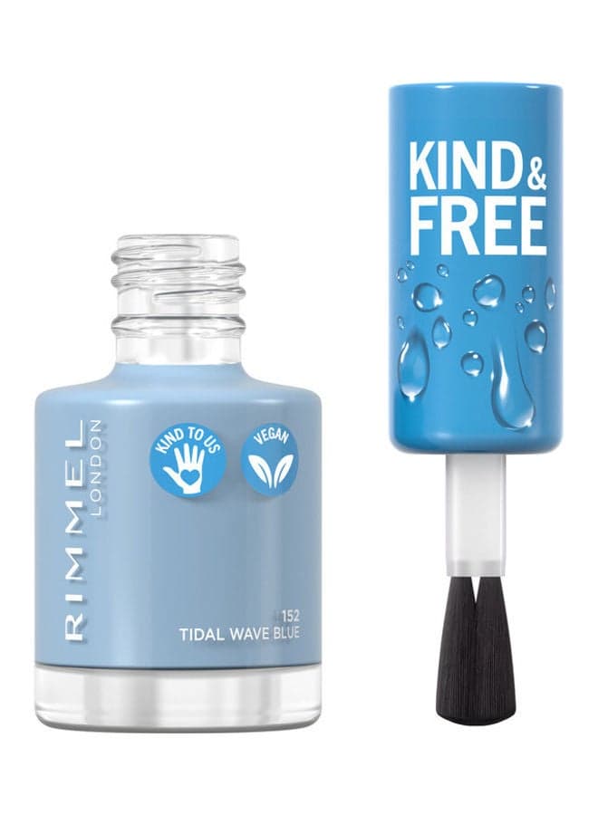 Kind & Free Clean Nail Polish – 152 â€“Tidal Wave Blue
