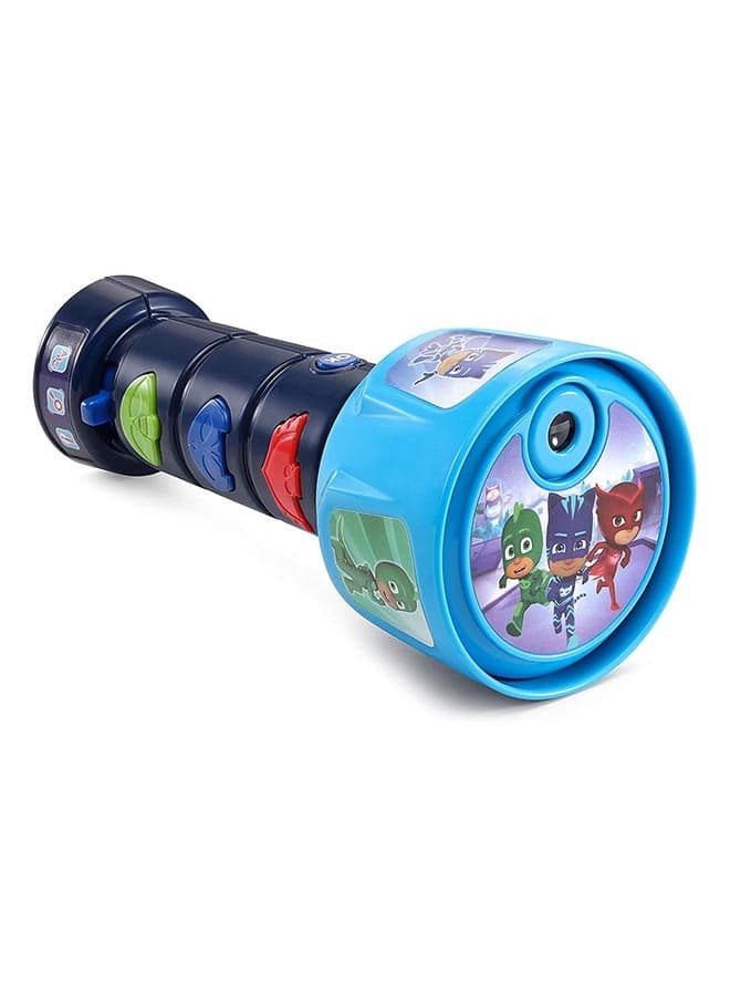 PJ Masks Super Learning Flashlight 8.1x8.1x17cm – Educational Interactive Toy for Kids 8.1x8.1x17cm