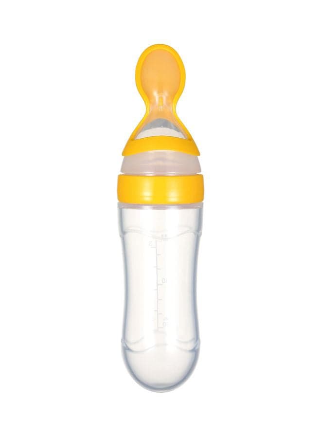 Ultra-Soft Silicone Body Baby Food Dispensing Spoon With Special Head And Dust Cover