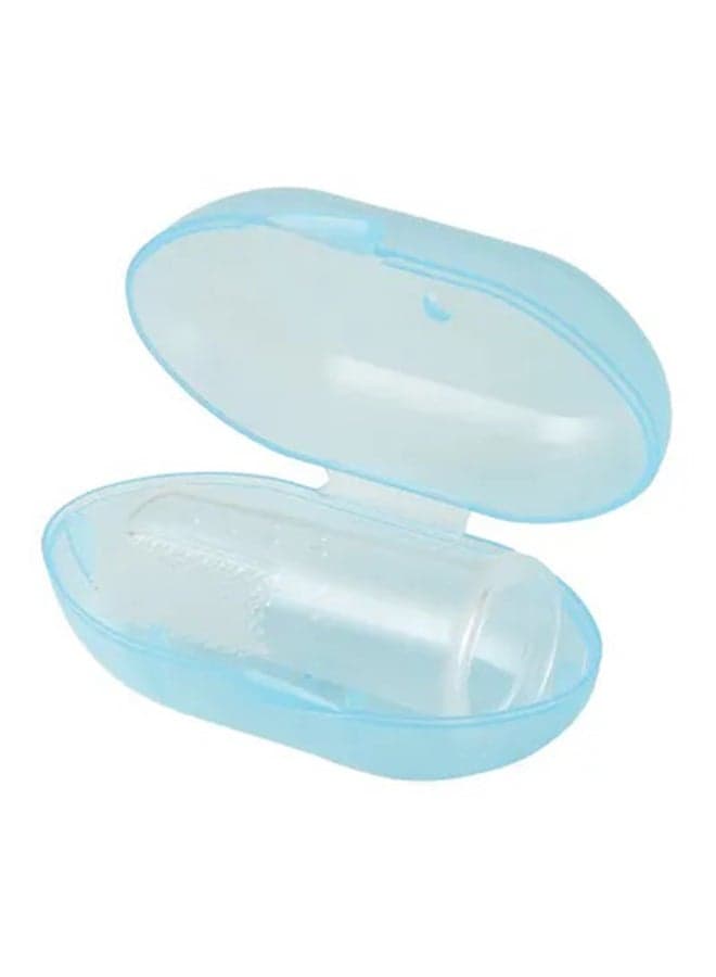 Gum Teeth And Tongue Cleaning Finger Cap Durable Brush For Baby - Clear