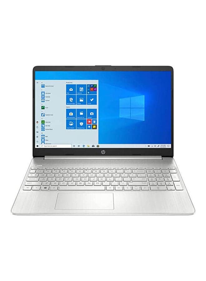 (Upgraded Version) 15s-eq2003ne Laptop 15.6 Inch Display - Ryzen 5 5500U 6-Cores, 8GB RAM , 512GB SSD, AMD Radeon Graphics / English/Arabic Silver