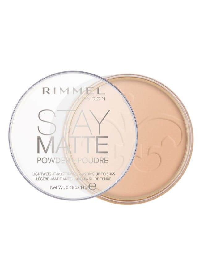 Stay Matte Pressed Powder 05 Silky Beige