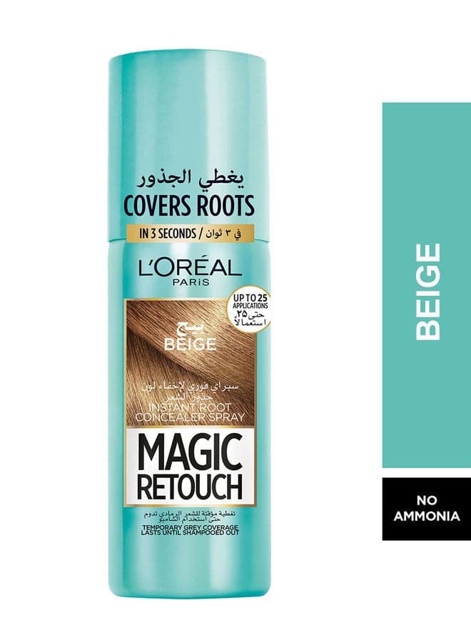 Magic Retouch Instant Root Concealer Spray Beige 75ml
