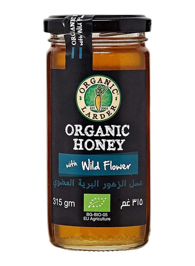 Organic Honey With Wild Flower 315grams