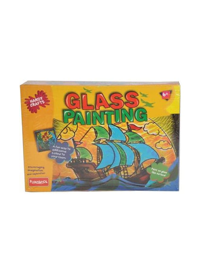 Glass Painting Using Acrylic Paints Art And Craft Kit For Kids