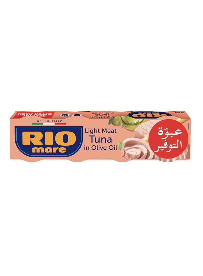 Light Meat Tuna In Olive Oil 80grams Pack of 4