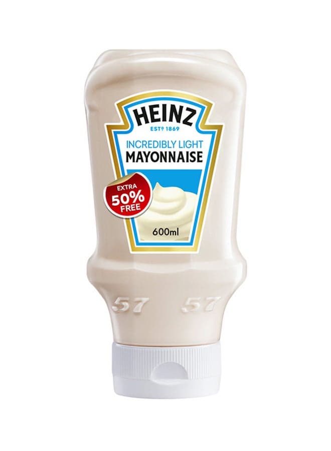Incredibly Light Mayonnaise 600ml