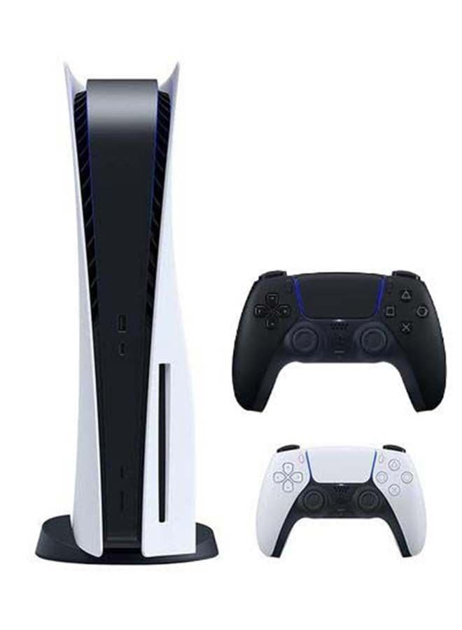 Play Station 5 Console (Disc Version) With Extra Wireless Controller - Black