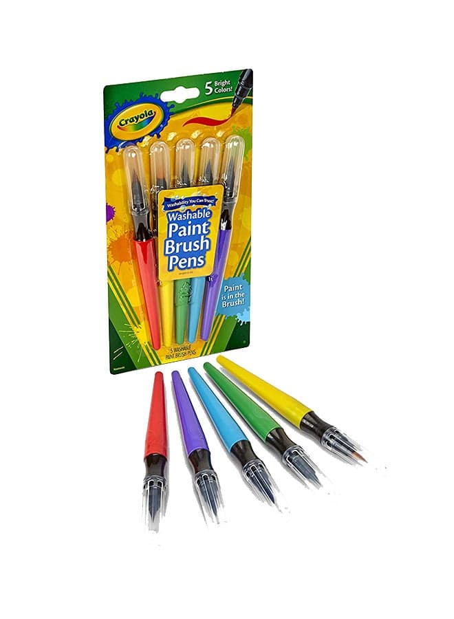 5-Piece Project Paint Brush Pens ‎1.65 x 12.4 x 22.86cm
