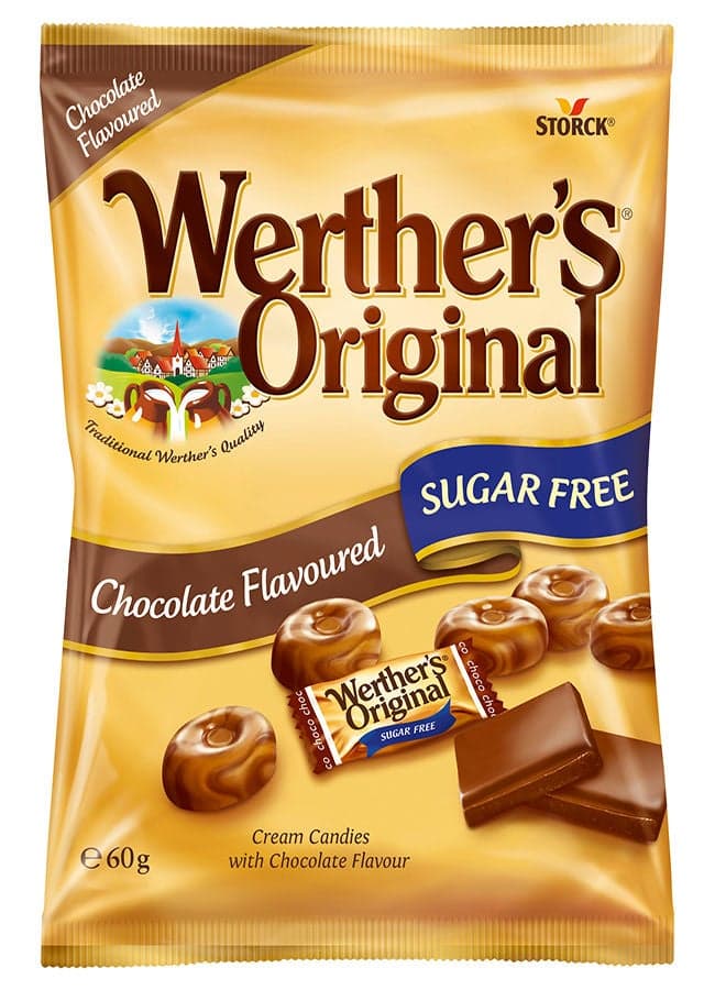 Chocolate Flavoured Sugar Free Candies Chocolate 60grams