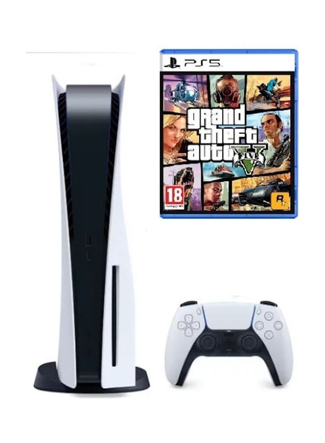 PlayStation 5 (Disc Version) + Grand Theft Auto V