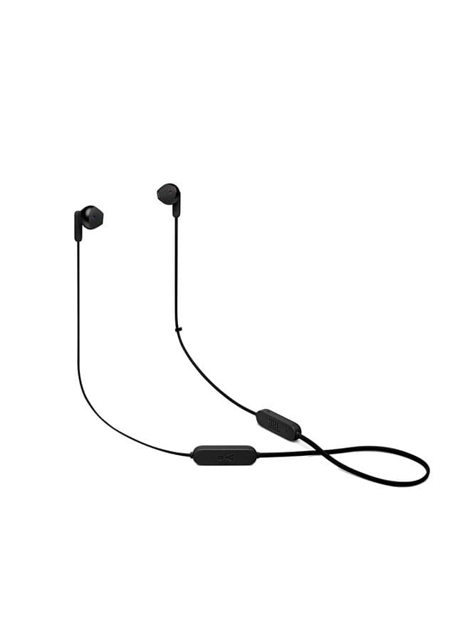 Tune 215BT Wireless Headphones, Pure Bass Sound, Bluetooth 5.0, 16H Battery, Magnetic Cable, Multi-Point Connection, Voice Assistant, 3-Button Remote - Black