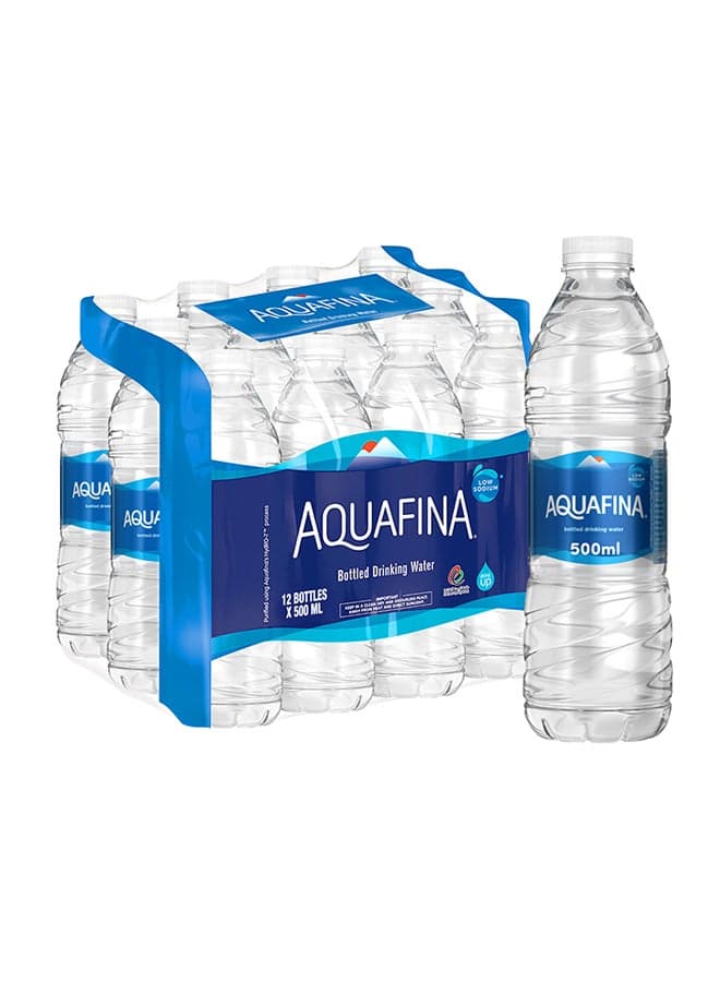 Bottled Drinking Water 500ml Pack of 12