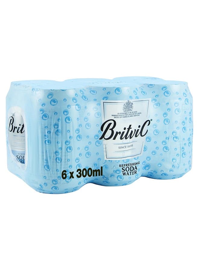Soda Water 300ml Pack of 6