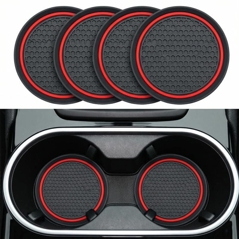 Car Tissue Holder, PU Leather Car Tissue Holder with Storage Box, Car Leather Napkin Box, Car Armrest Box Tissue Holder, Black, 1 Pcs