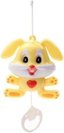 SHANAYA Musical Music Bell for Infants, Baby, Toddler and Kids Musical Cradle Bell, Rabbit Elephant Model- Color May Vary (Rabbit)