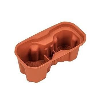 JETOUR G700 Silicone Cup Holder Storage Box for G700 2025+, Anti-Slip Mat, Orange, Center Console Armrest Interior Accessories (Orange)