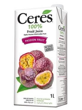 PASSION FRUIT JUICE "CERES" (CARTOON OF 12 PACKS)