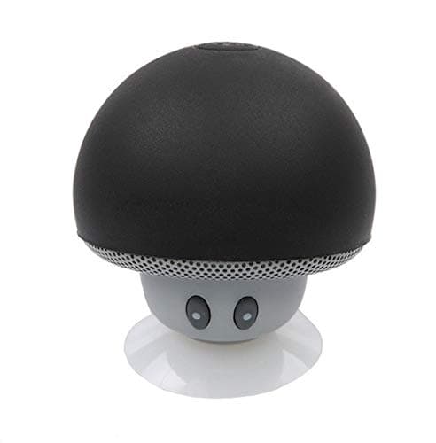 Bluetooth Speaker for Sony Xperia 10 Smartphone with Suction Cup Speaker Micro Mini Black